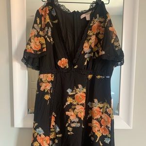 Floral Lace Brunch Dress